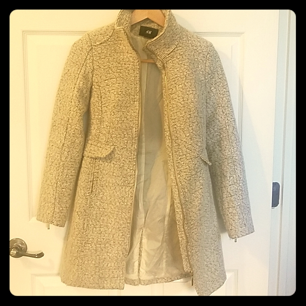 Wool blend H&M long coat